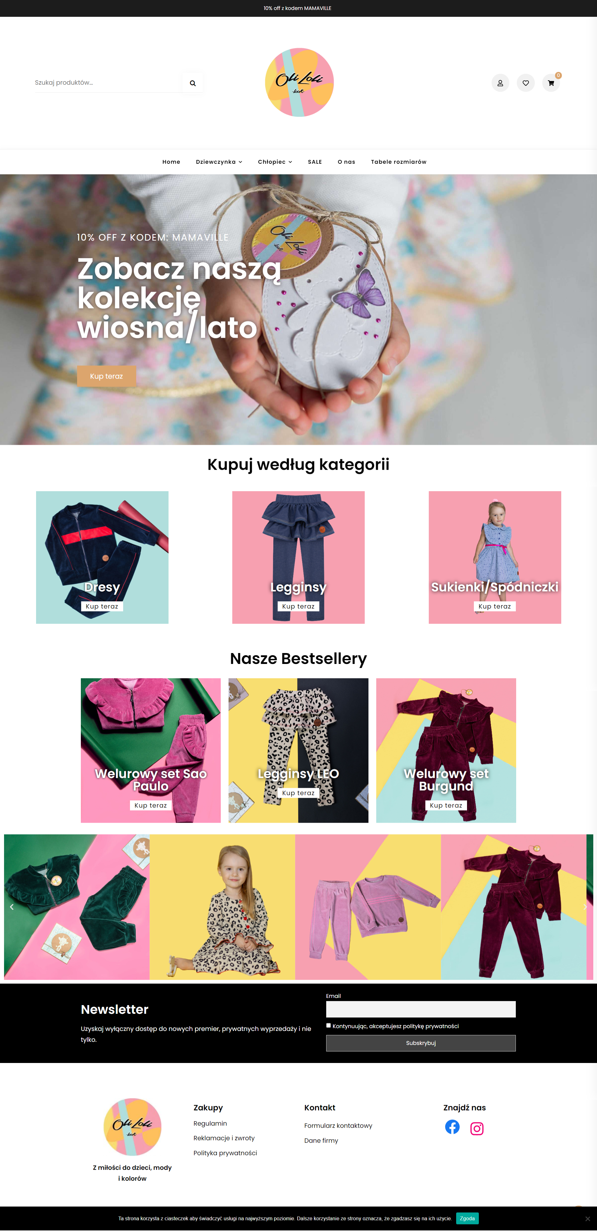 Oli Loli Look - E-commerce Website