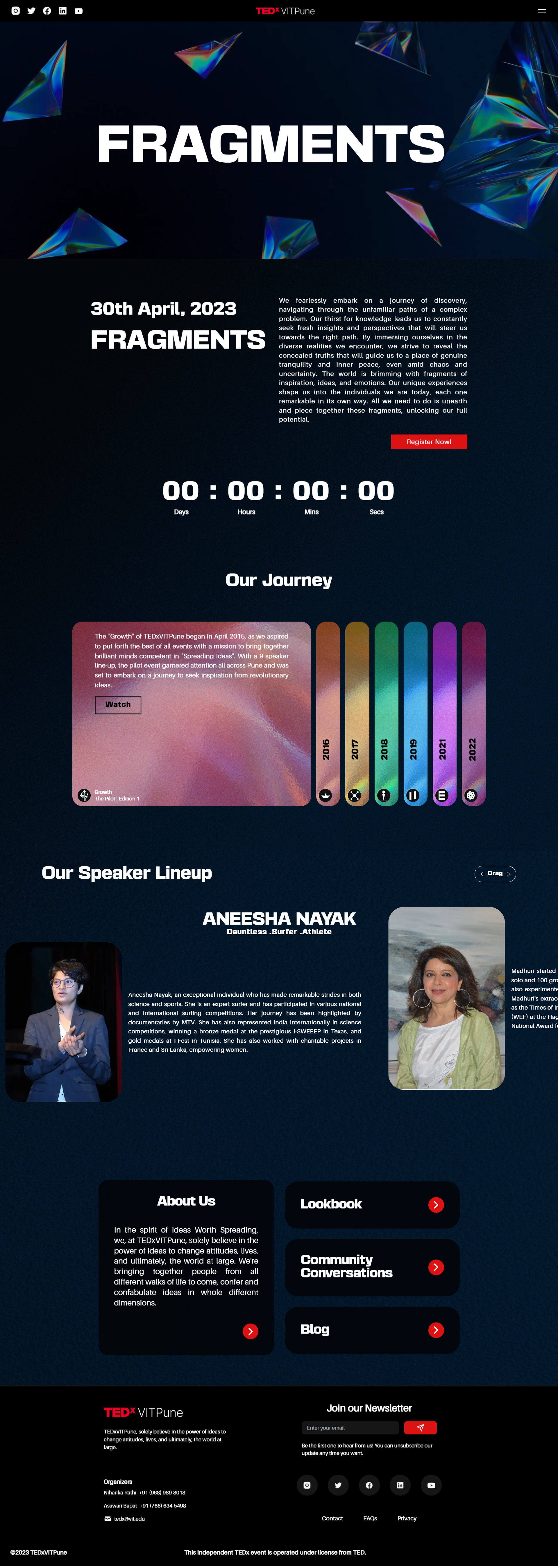 TEDxVIT - club website